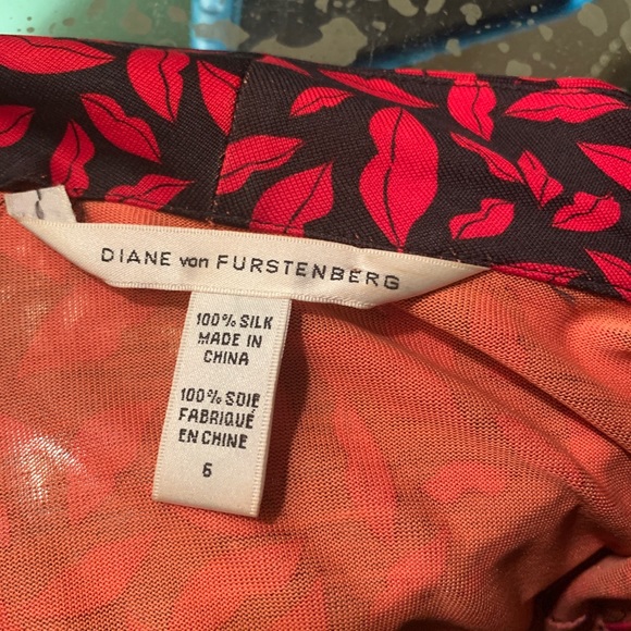 Diane Von Furstenberg size 6 wrap dress - Picture 1 of 7